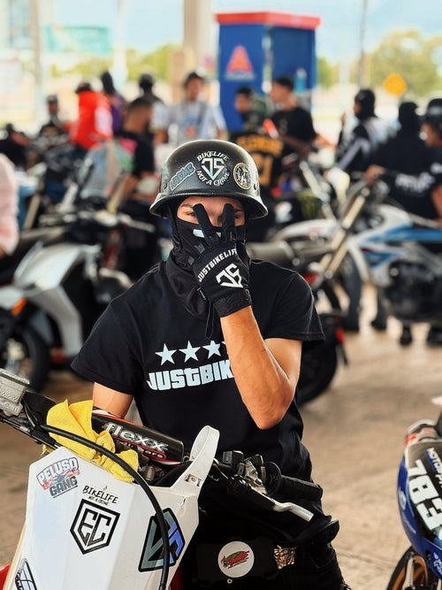 (BLACK) JustBikeLife Gloves