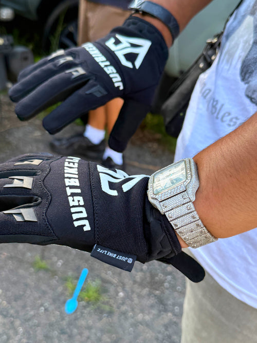 (BLACK) JustBikeLife Gloves